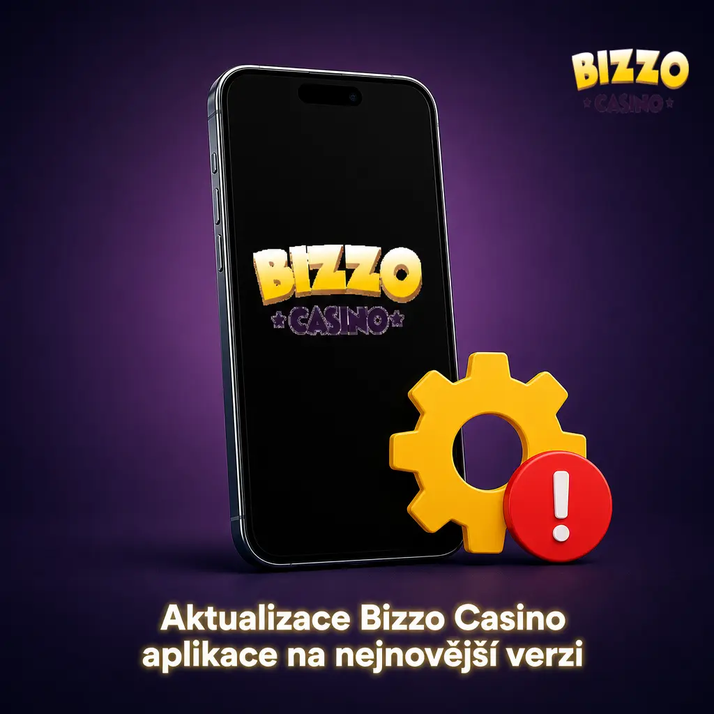 Aktualizace Bizzo Casino aplikace v prohlížeči Safari - automatické nahrání nejnovější verze her bez stahování