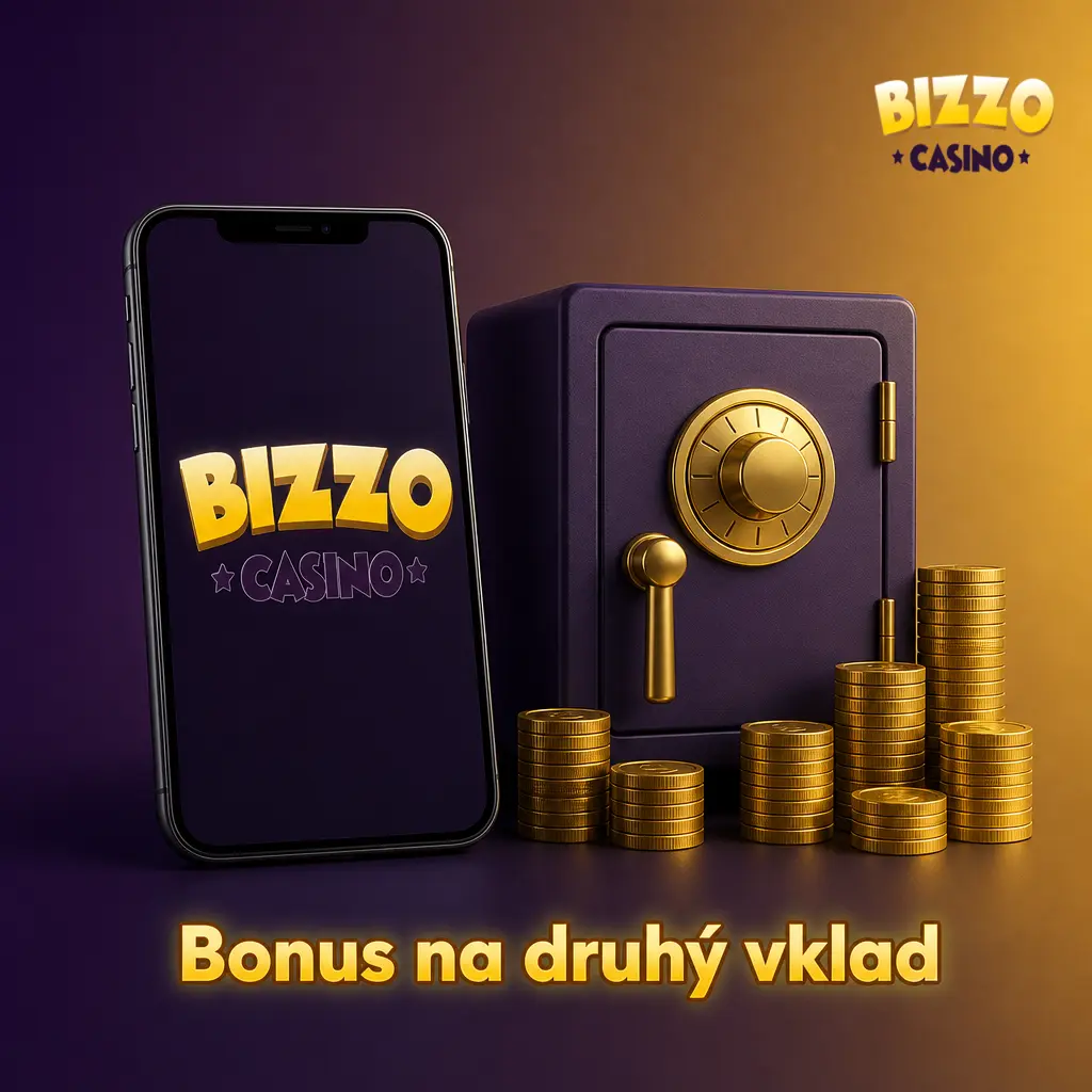 Bonus na druhý vklad: 50 % až 15 000 Kč, min. vklad 500 Kč, rolovací podmínka 35x, platnost 7 dní.