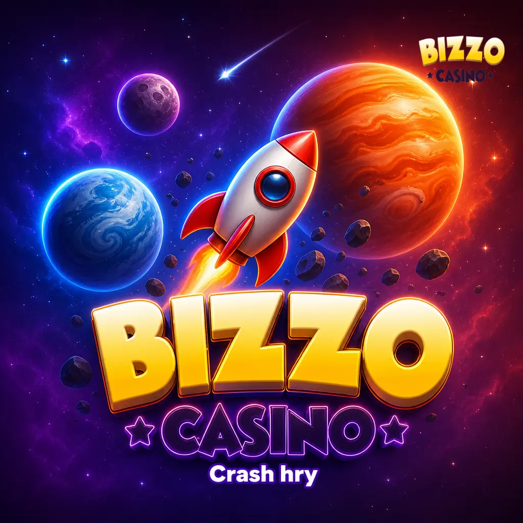 Crash hry na Bizzo Casino: rostoucí multiplikátor, provably fair algoritmus, Aviator, JetX, Spaceman, Plinko a Mines