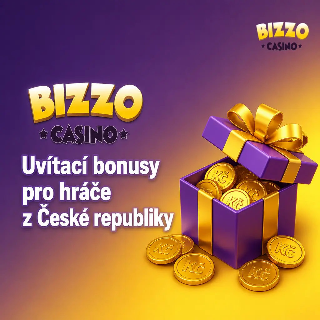 Uvítací bonus 125 % až 31 250 CZK a 125 zatočení zdarma pro nové hráče na Bizzo Casino po prvním vkladu