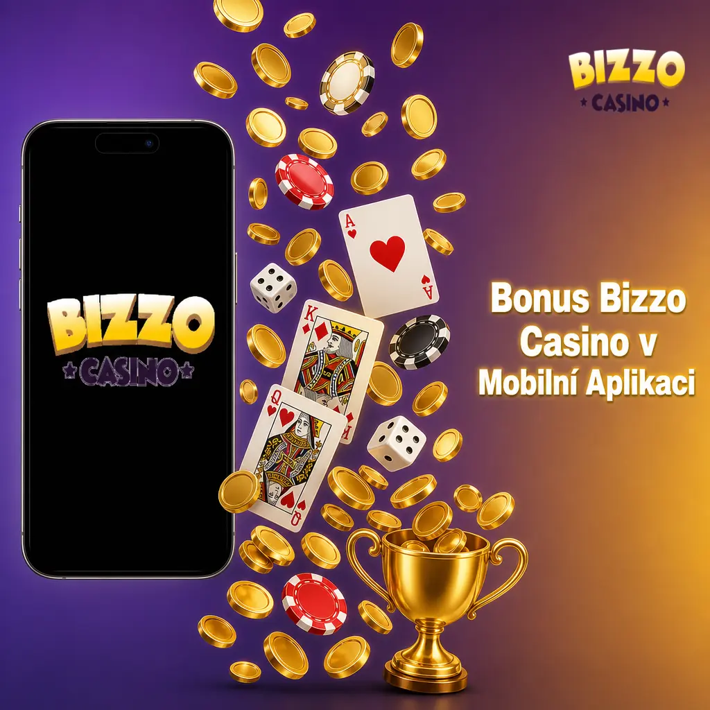 Mobilní aplikace Bizzo Casino pro Android a iOS s uvítacím bonusem 125 % a 125 zatočení zdarma po vkladu