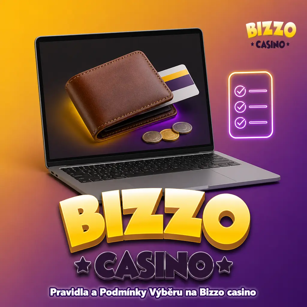 Pravidla a podmínky výběru výher v Bizzo casino – KYC ověření, sázkové podmínky a minimální částka výběru