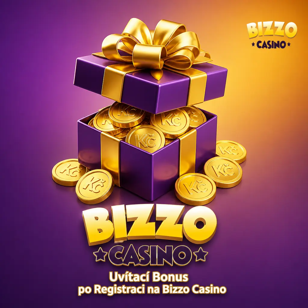 Uvítací bonus 125% až 31 250 CZK a 125 zatočení zdarma po registraci na Bizzo Casino