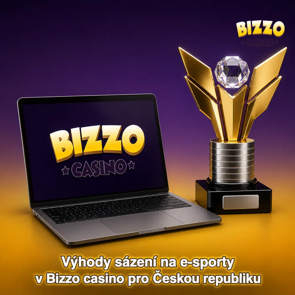 Výhody sázení na e-sporty v Bizzo casino: kurzy v CZK, mobilní aplikace, podpora 24/7 a bonus 125 % až 31 250 CZK.