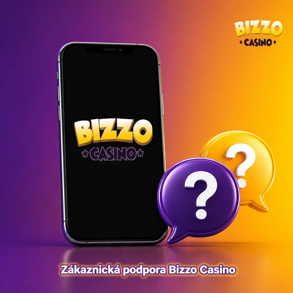 Zákaznická podpora Bizzo Casino – živý chat, e-mail a FAQ sekce dostupné nepřetržitě 24/7